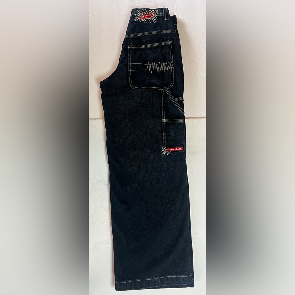 New Vintage Mens JNCO Time Resistant Denim Jeans Size 29x30